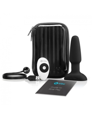 B-VIBE - RIMMING FERNBEDIENUNG ANAL PLUG 2 SCHWARZ