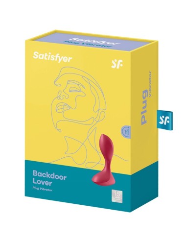 SATISFYER - BACKDOOR LOVER ROTER ANAL VIBRATOR STECKER ROT