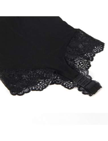 QUEEN LINGERIE - SPITZEN-TEDDY IN ÜBERGRÖSSE