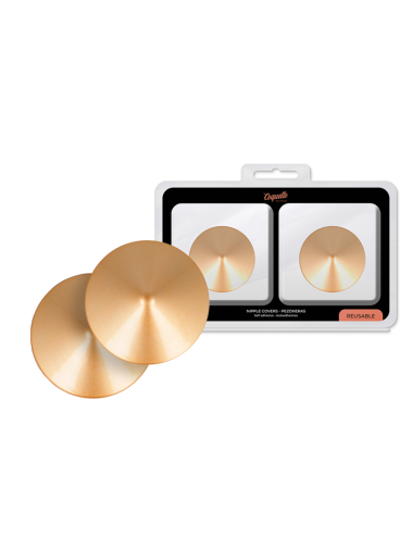 COQUETTE CHIC DESIRE - NIPPELABDECKUNGEN GOLDENE KREISE