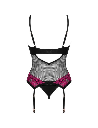 OBSESSIVE - ROSENTY KORSETT XS/S