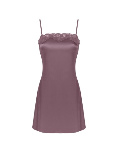 LIVCO CORSETTI FASHION - JACQUELINE LC 90249 MORGENMANTEL + HEMD + PANTY VIOLETT L/XL