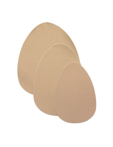 BYE-BRA - BRUSTVERSTRKER + 3 PAARE SATIN BEIGE CUP A/C