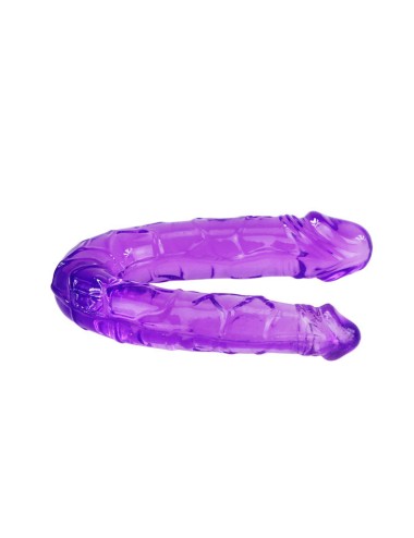 BAILE - DOPPELDILDO IN FLIEDER FLEXIBLER GELEE