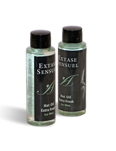 EXTASE SENSUAL - MASSAGEÖL MIT EXTRA FRISCHEM EIS EFFEKT 100 ML