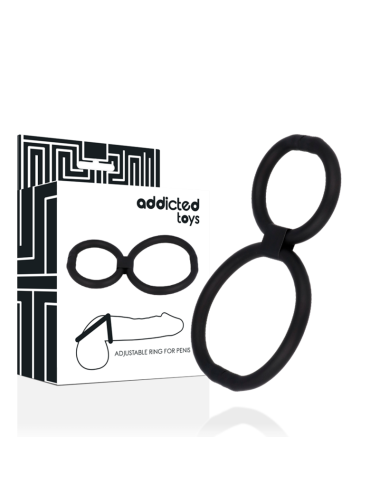 ADDICTED TOYS - VERSTELLBARE RINGE FÜR PENIS