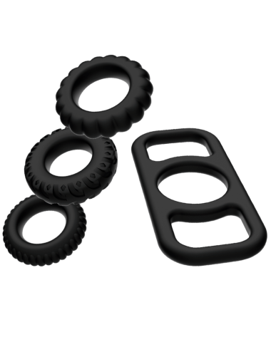 ADDICTED TOYS - COCK RING SET 4 STÜCK