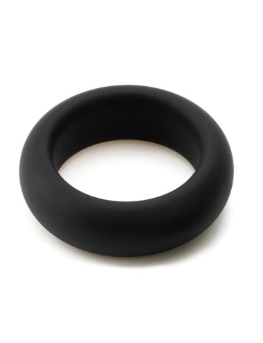 JE JOUE - MAXIMALER STRETCH-COCKRING AUS SILIKON - SCHWARZ