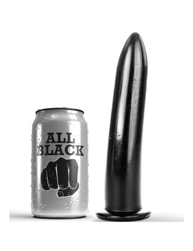 ALL BLACK - DILATOR ANAL Y VAGINAL 20 CM