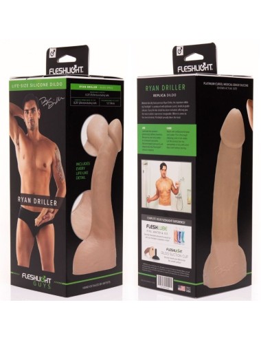 FLESHJACK - RYAN DRILLER DILDO 21 CM