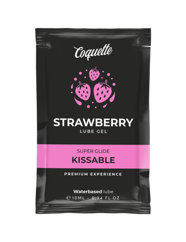 COQUETTE COSMETICS - KUSSBARES SCHMIERMITTEL AUF ERDBEERWASSERBASIS TASCHE 10 ML