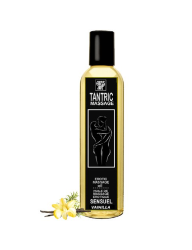 EROS-ART - NATÜRLICHES TANTRISCHES MASSAGEÖL UND APHRODISIAKUM VANILLE 100 ML