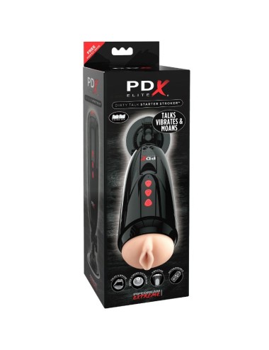 PDX ELITE - DIRTY TALK STARTER STROKER