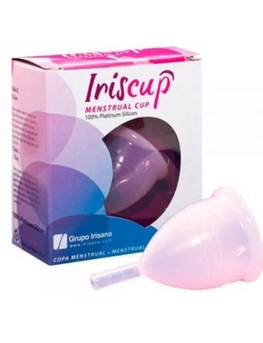 IRISCUP - GROSSER ROSA MONATSTASSE + KOSTENLOSER STERILISATORBEUTEL