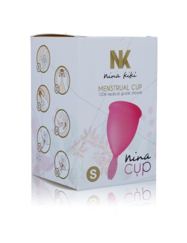 NINA KIKÍ - MENSTRUAL CUP ROSA GRÖSSE S