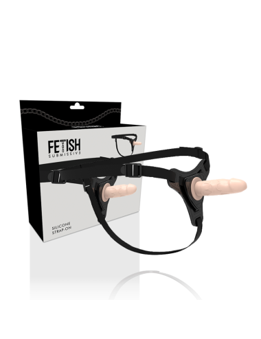FETISH SUBMISSIVE HARNESS - FLEISCHREALISTISCHES SILIKON 12