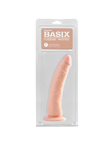 BASIX - JELLY PENIS SLIM 19 CM NATÜRLICH