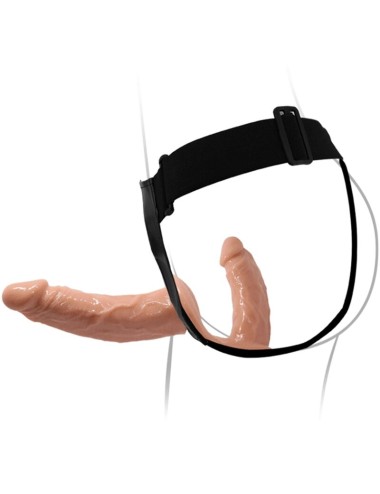 BAILE - ULTRA LEIDENSCHAFTLICHER DOPPELTE DILDOS MIT GESCHIRR