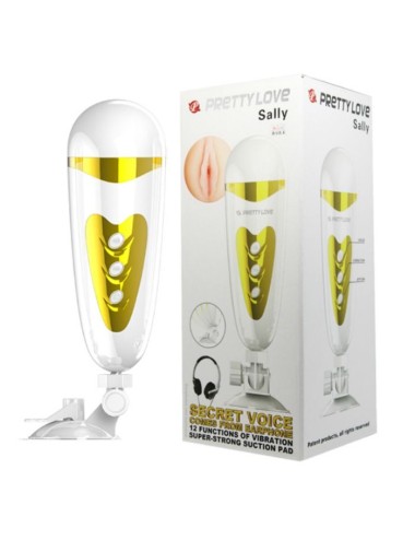 PRETTY LOVE - MNNLICHER MASTURBATOR MIT VIBRATION UND KLANG SALLY