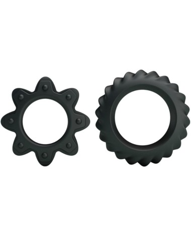 BAILE - KIT 2 RING BLÜHENDE SILIKONRINGE