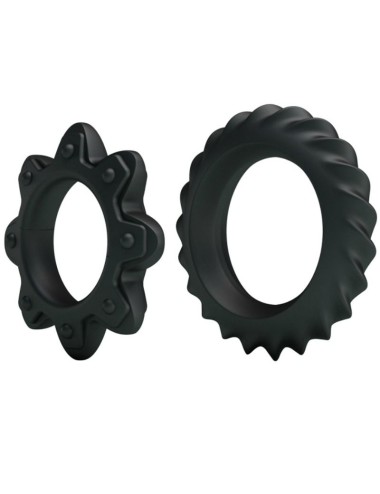 BAILE - KIT 2 RING BLÜHENDE SILIKONRINGE