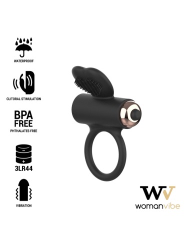 WOMANVIBE - ZEUS SILICONE VIBRATOR RING