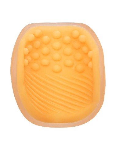 CALEXOTICS - BEADED GRIP MASTURBATOR ORANGE