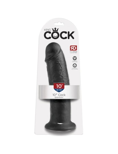 KING COCK - 10 DILDO SCHWARZ 25 CM