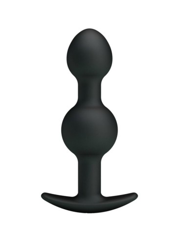 PRETTY LOVE - SILIKON ANALKUGELN MIT SPEZIELLER STIMULATION 10.3 CM SCHWARZ