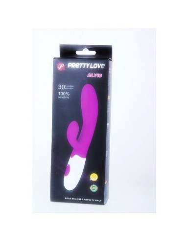 PRETTY LOVE - FLIRTATION ALVIS VIBRATOR MIT KLITORIS-STIMULATOR