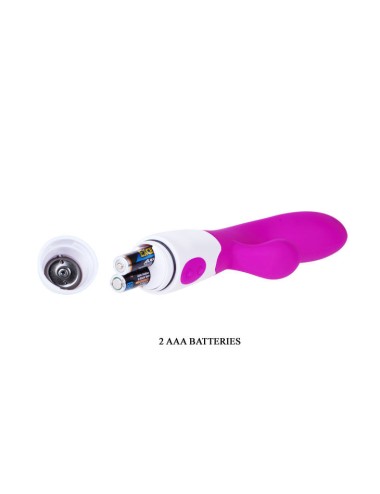 PRETTY LOVE - FLIRTATION ALVIS VIBRATOR MIT KLITORIS-STIMULATOR