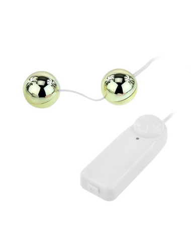 BAILE - GOLDENER VIBRATOR MIT CHINESISCHEN BLLEN