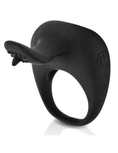 PRETTY LOVE - FINGERHUT VIBRATORRING SCHWARZ