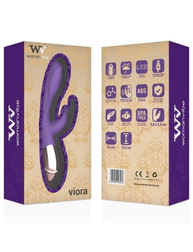 WOMANVIBE - VIORA SILICONE RECHARGEABLE VIBRATOR