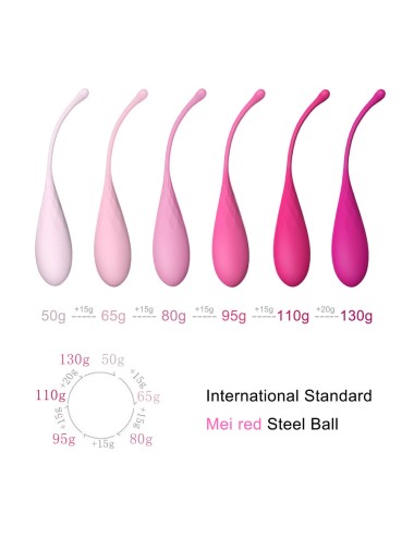 LESLIE - KEGEL FIT PELVIC MUSCLE TRAINING SET 6 STÜCKE