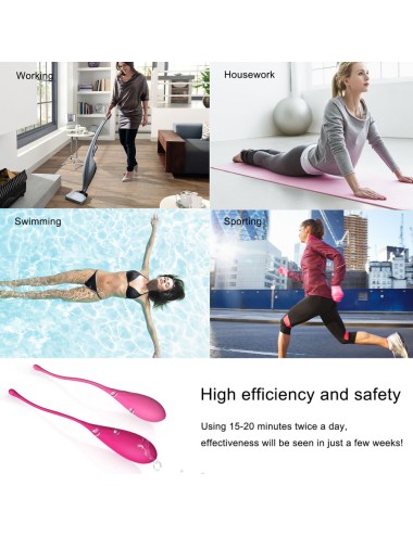 LESLIE - KEGEL FIT PELVIC MUSCLE TRAINING SET 6 STÜCKE