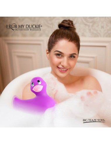 BIG TEASE TOYS - ICH RUBBE MEIN DUCKIE CLASSIC VIBRATING DUCK PURPLE