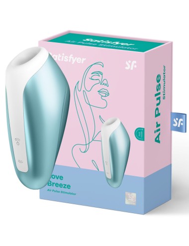 SATISFYER - LOVE BREEZE SUCCIONADOR ICE BLUE