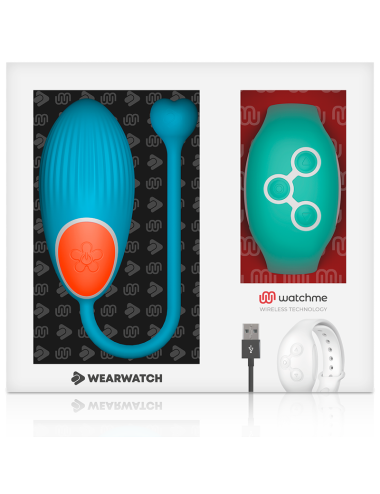 WEARWATCH - WATCHME-TECHNOLOGIE FERNBEDIENUNG EIBLAU / AQUAMARIN