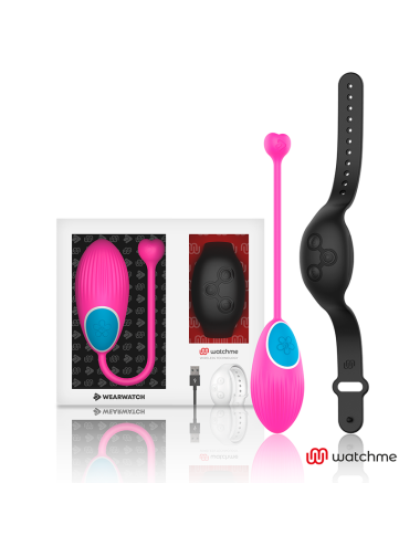 WEARWATCH - WATCHME-TECHNOLOGIE FERNBEDIENUNG EGG FUCHSIA / JET