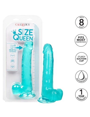 CALEXOTICS - GRÖSSE KÖNIGIN-DILDO BLAU 20.3 CM