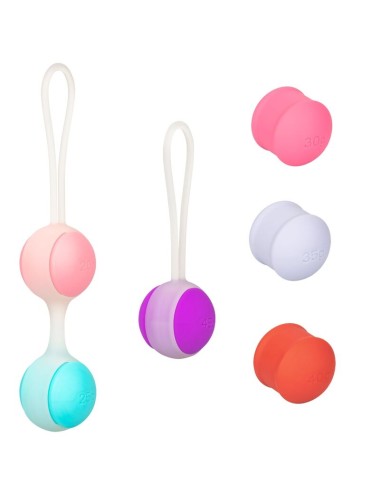CALEXOTICS - SHE-OLOGY SET BOLAS KEGEL INTERCAMBIABLES