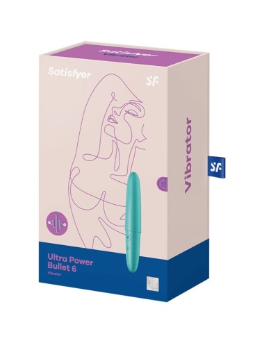 SATISFYER - ULTRA POWER BULLET 6 TÜRKIS