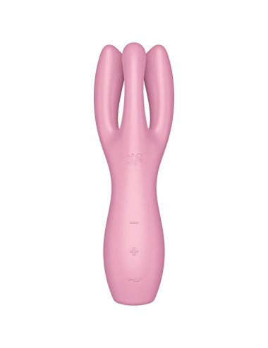 SATISFYER - THREESOME 3 VIBRATOR ROSA