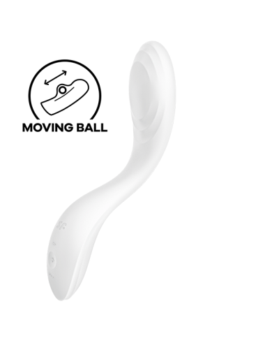 SATISFYER - RRROLLING PLEASURE GSPOT VIBRATOR WEISS