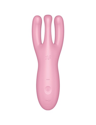 SATISFYER - THREESOME 4 VIBRATORAPP ROSA