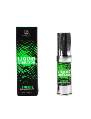 SECRETPLAY - FLÜSSIG VIBRATOR FRESH VERGNÜGENSSTIMULATOR & INTENSIFIERER 15 ML