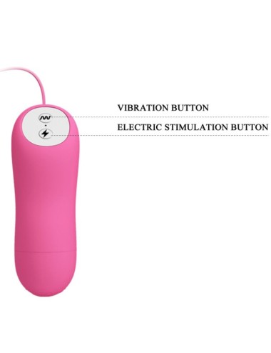 BAILE - ROMANTISCHE WELLENPIZZEN MIT VIBRATION UND FUCHSIAELEKTROSCHOCK