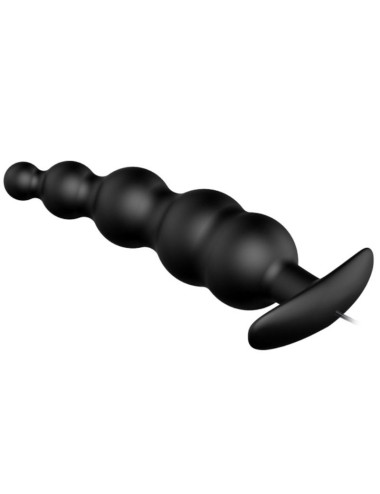 PRETTY LOVE - ANALPLUG AUS SILIKON EXTRA STIMULATION UND 12 VIBRATIONSMODI SCHWARZ