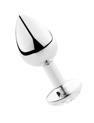 SECRETPLAY - ANALPLUG AUS TRANSPARENTEM ALUMINIUM